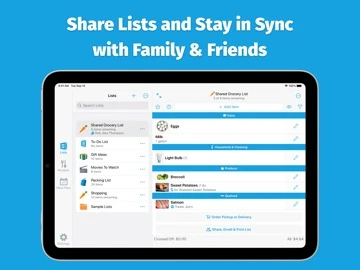 AnyList — iPad 2