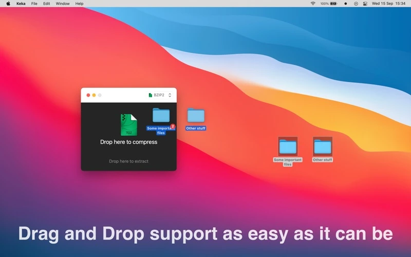 Keka — macOS 2