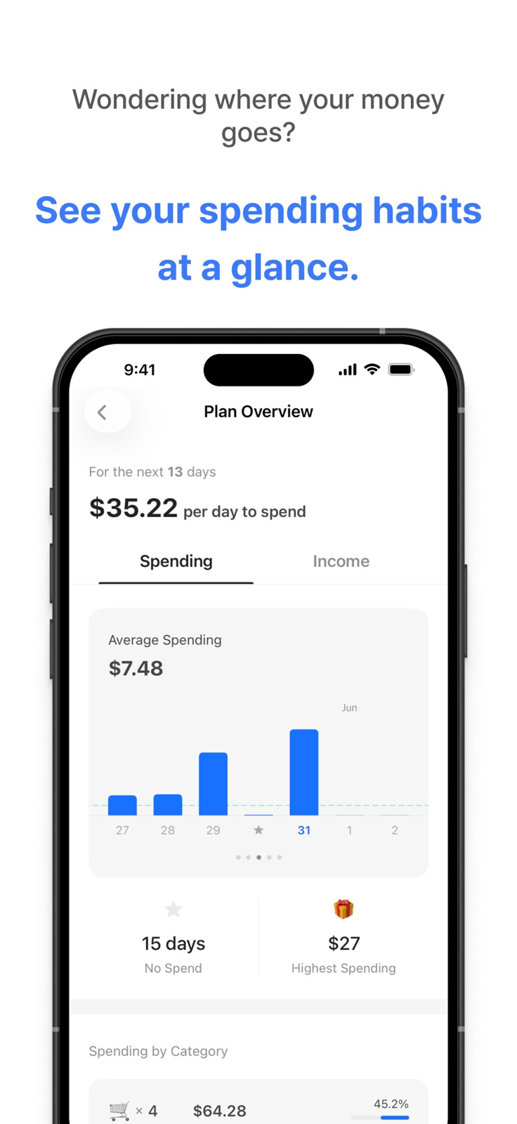 Scone: Budget Planner — iPhone 1
