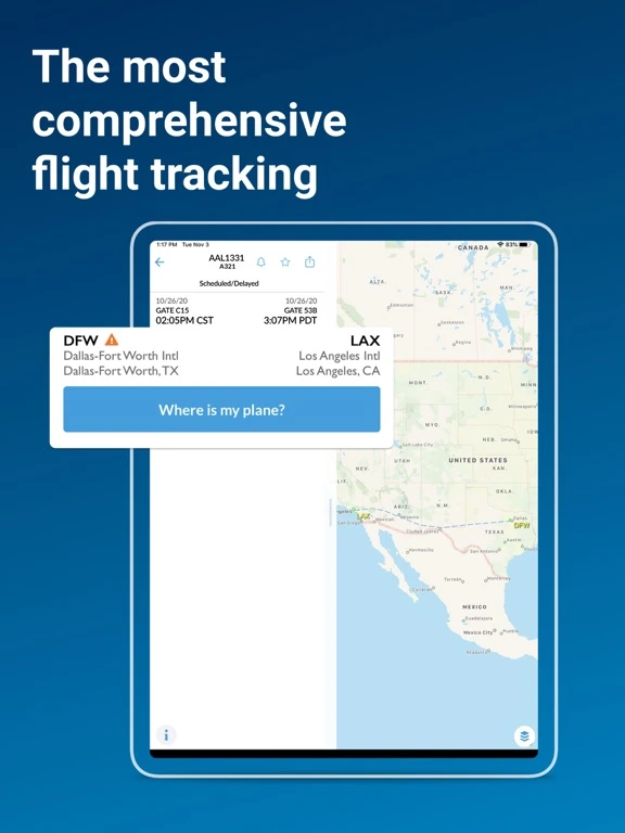 FlightAware — iPad 2