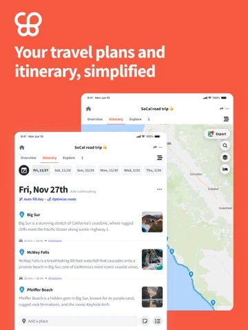 Wanderlog — iPad 2