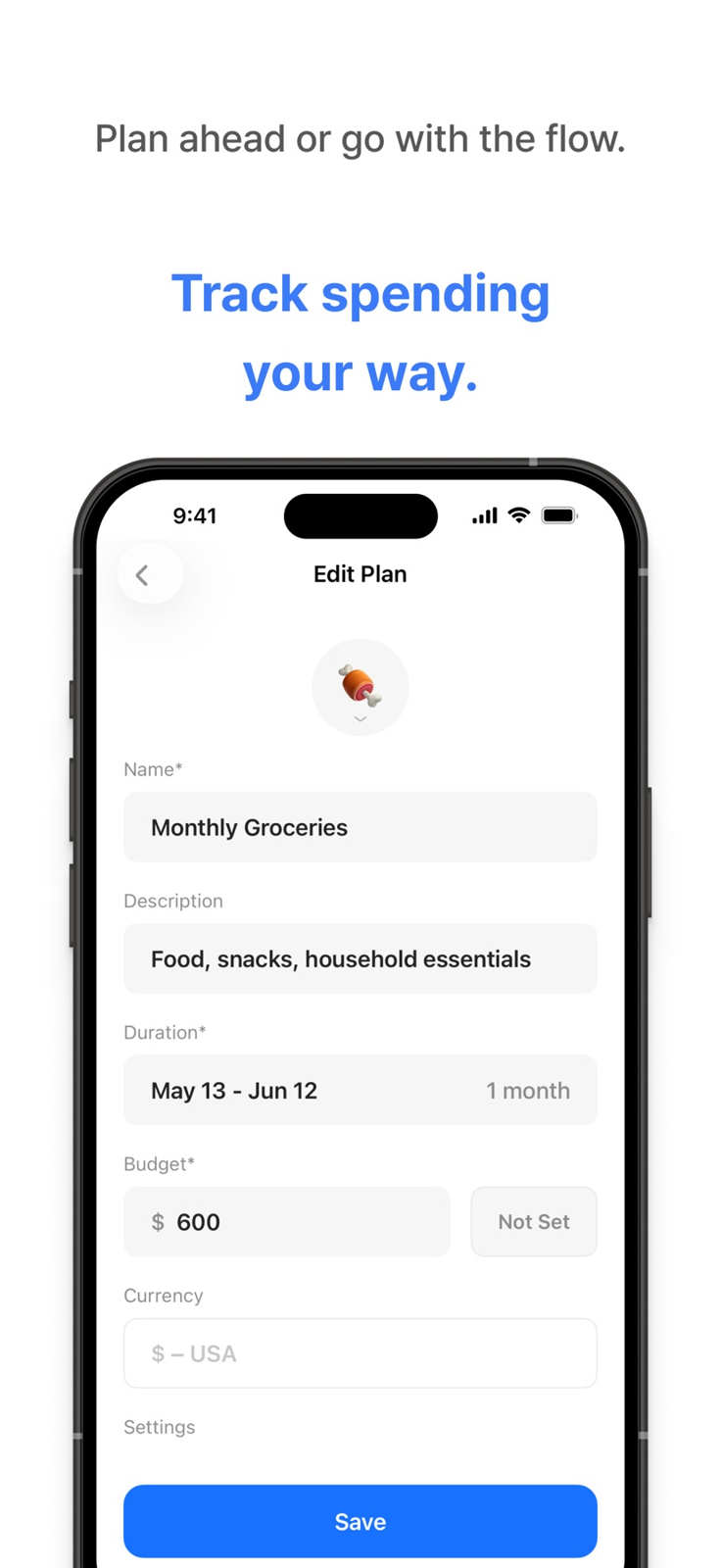 Scone: Budget Planner — iPhone 2