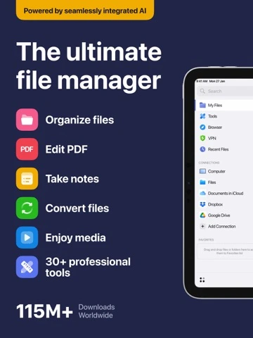 Documents by Readdle — iPad 2