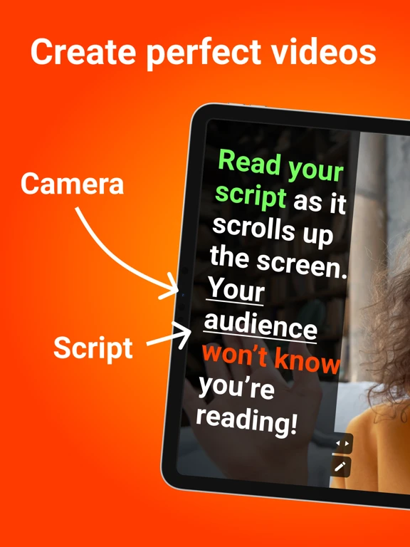 Teleprompter for Video — iPad 2