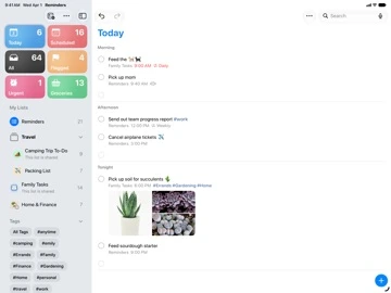 Apple Reminders — iPad 2