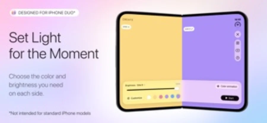 LumaFold: Screen Light developer-published iPhone product screenshot 3