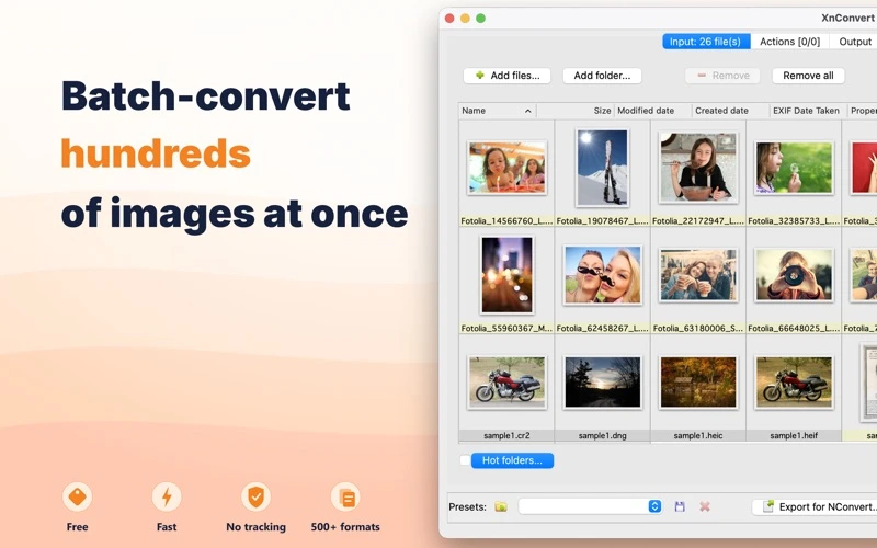 XnConvert — macOS 1