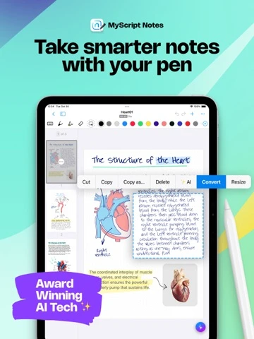 MyScript Notes (formerly Nebo) — iPad 2