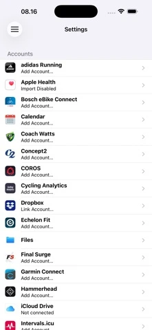 RunGap — iPhone 1
