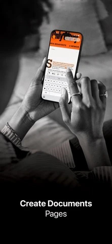 Apple Pages — iPhone 1