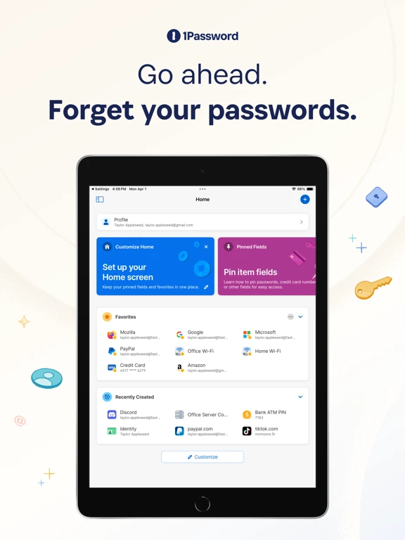 1Password — iPad 2