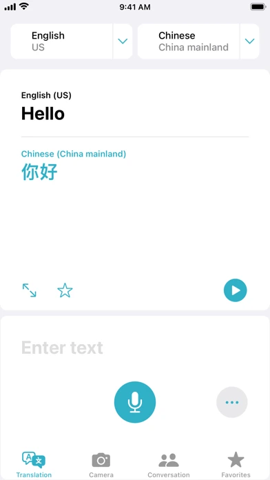 Apple Translate — iPhone 1