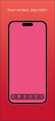 Color Screen Light - Tint — iPhone 1